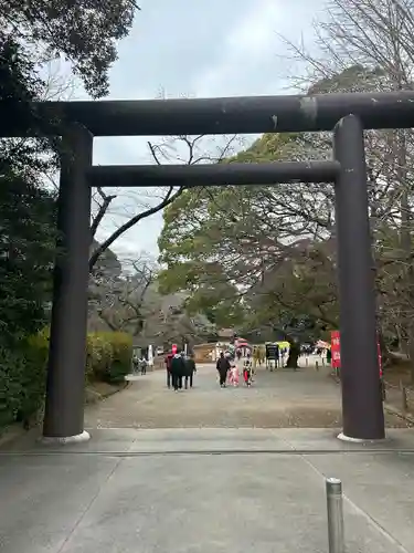 常磐神社の鳥居