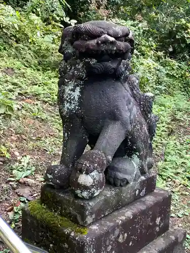 古四王神社の狛犬