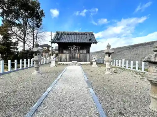 殿名八剣神社の本殿・本堂