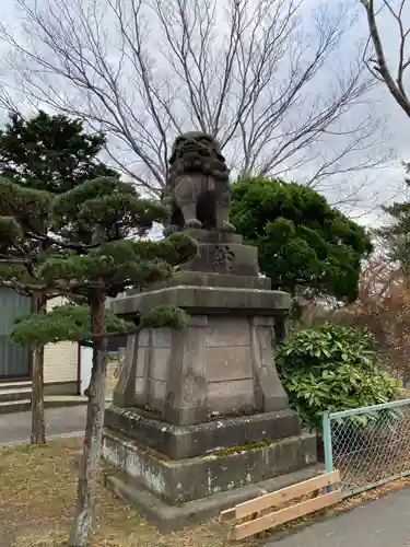 八幡神社の狛犬