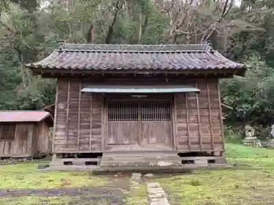 白山神社の本殿・本堂