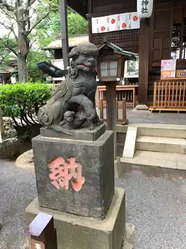 七社神社の狛犬