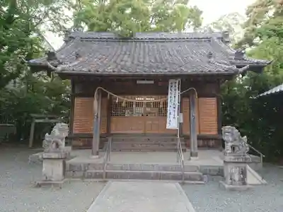 青木神社の本殿・本堂
