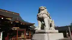 諏訪神社の狛犬