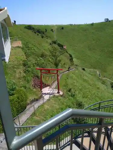 大室山浅間神社の景色