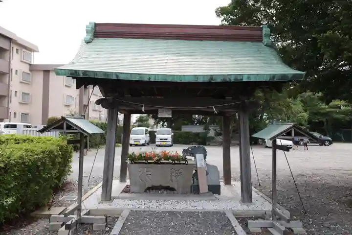 大歳神社の手水舎