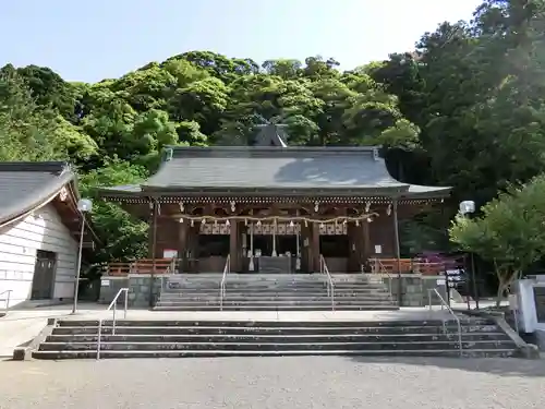 石見国一宮　物部神社の本殿