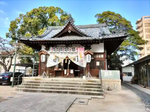 廣瀬神社の本殿