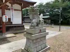 結城諏訪神社の狛犬