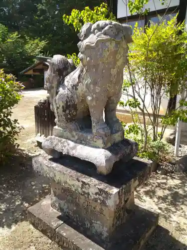 両児神社の狛犬