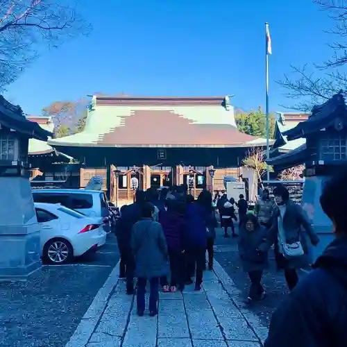 丸子神社　浅間神社の本殿