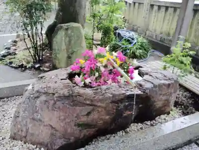 阿智神社の手水舎