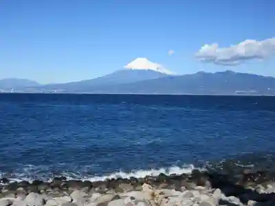 大瀬神社の景色
