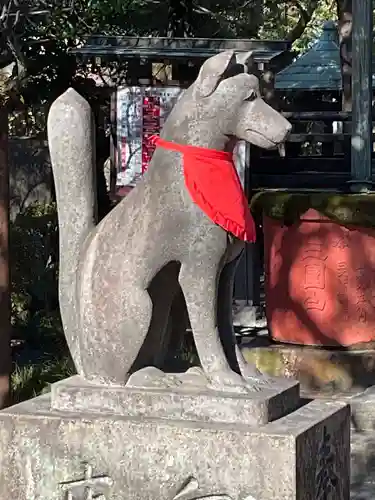 三囲神社の狛犬