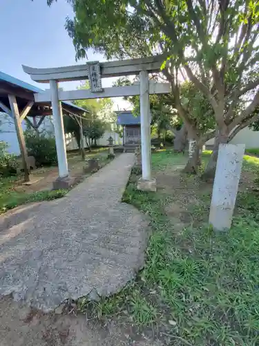 東峰神社の鳥居