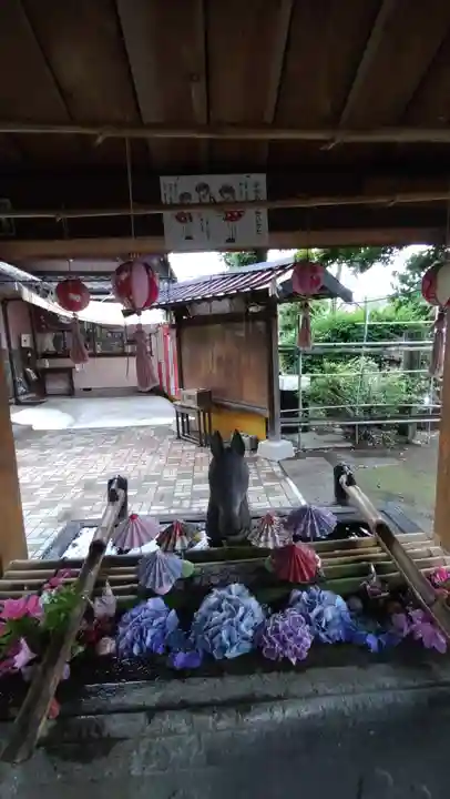 駒形神社の手水舎