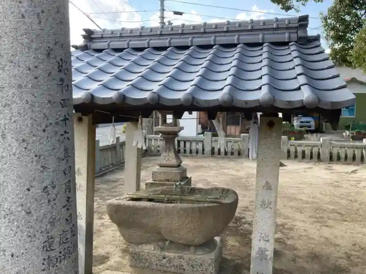 船越和気比売神社の手水舎