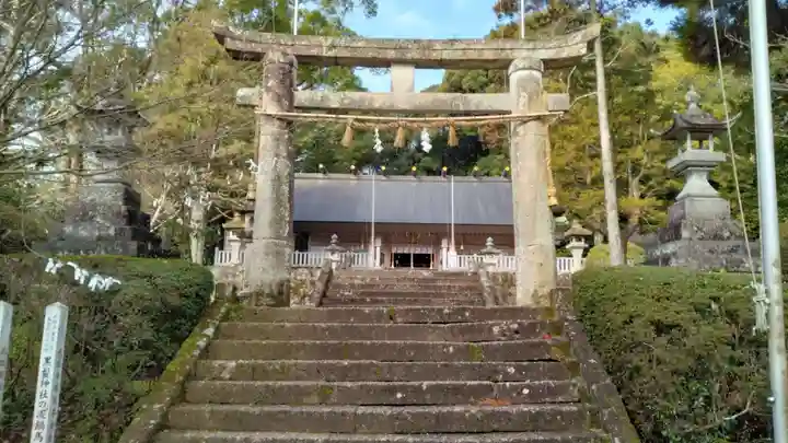 黒髪神社の鳥居