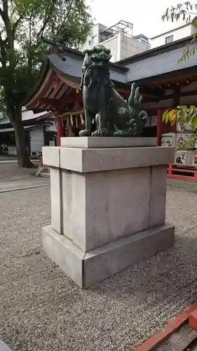 御霊神社の狛犬