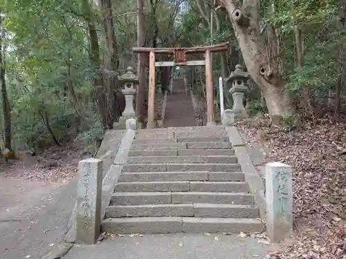 天石門別八倉比売神社の鳥居