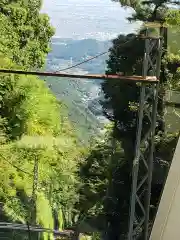 大山阿夫利神社の景色