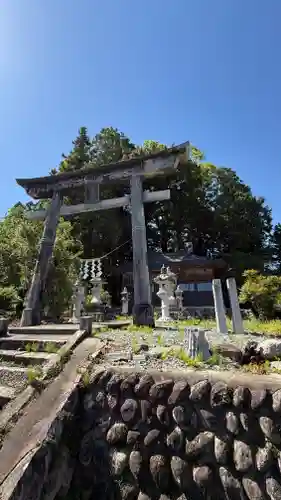 冠嶺神社（上栃窪）(福島県)