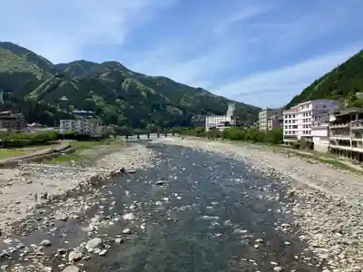 下呂温泉神社の周辺