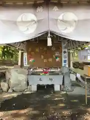 星置神社の手水