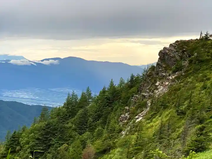 子檀嶺神社の景色