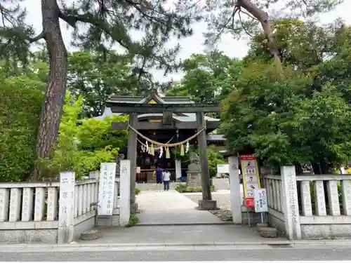 行田八幡神社の鳥居