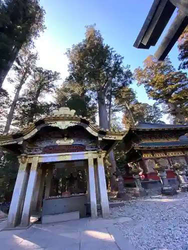 日光東照宮の手水舎