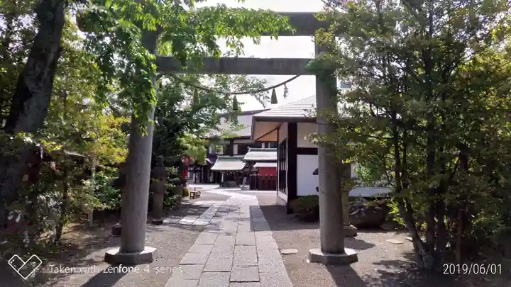 水戸東照宮の鳥居