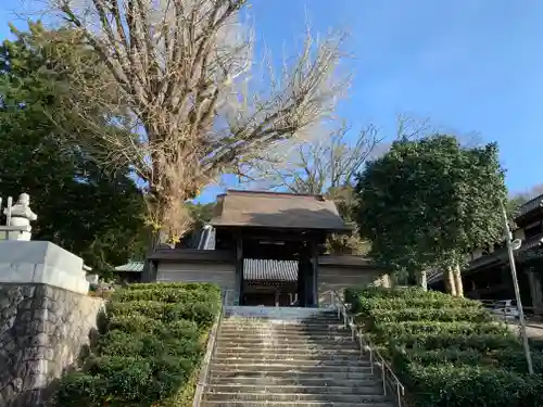 月崇寺の山門