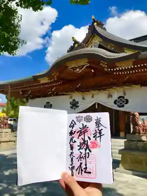岸城神社の本殿・本堂