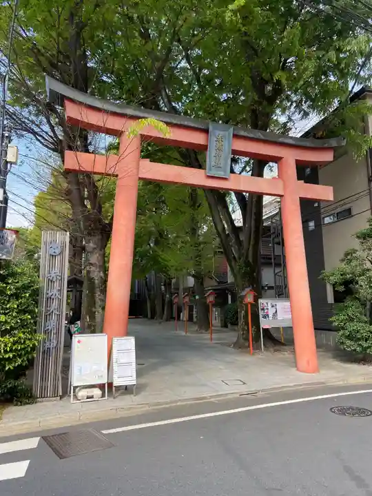 赤城神社の鳥居