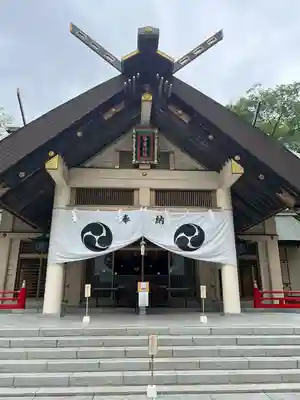帯廣神社の本殿・本堂