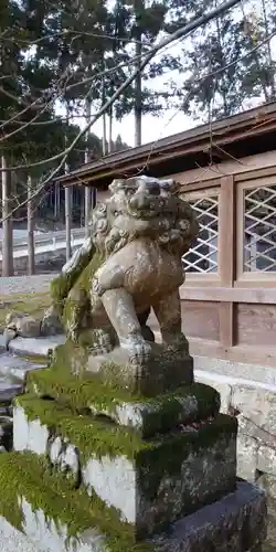 藤尾神社の狛犬