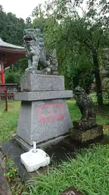 飯野川亀ヶ森八幡神社の狛犬