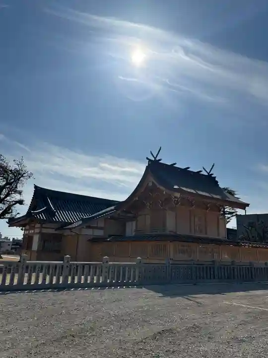 大窪八幡宮の本殿・本堂