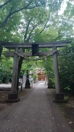 小金井神社の鳥居