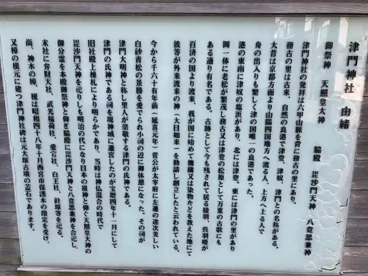 津門神社の歴史