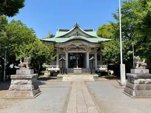 関前八幡神社の本殿・本堂