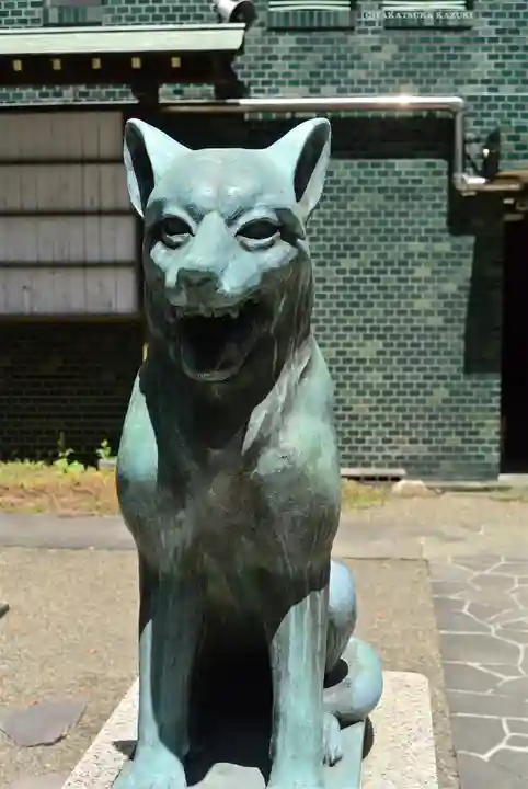 宮益御嶽神社の狛犬