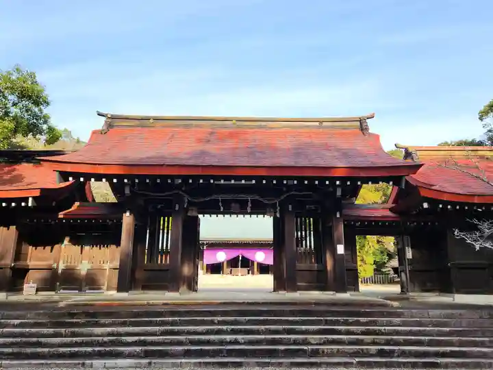 阿波神社の山門・神門