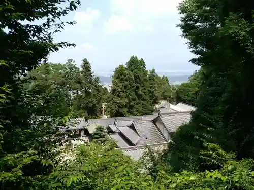 宝山寺の景色