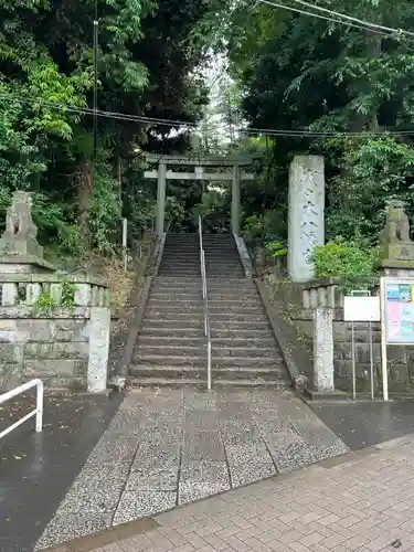 代々木八幡宮の鳥居