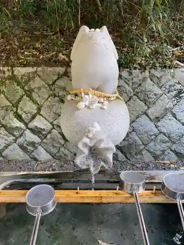 白兎神社の手水