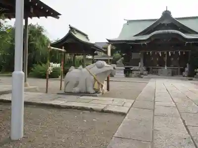 別雷皇太神の狛犬