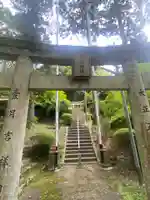 佐谷神社の鳥居