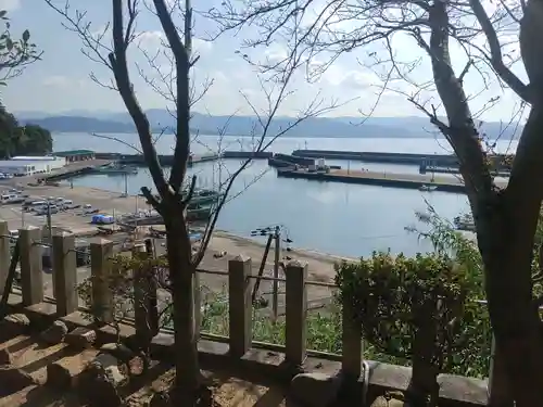 衣美須神社の景色